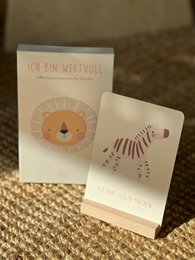 THE LIFE BARN Karty afirmacyjne Jestem wartościowy dla dzieci