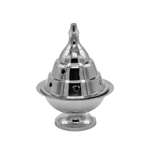 Incense burner chrome