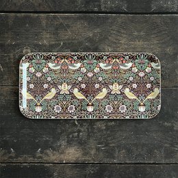TACKA 32x15 cm - Morris Strawberry Thief bordowa