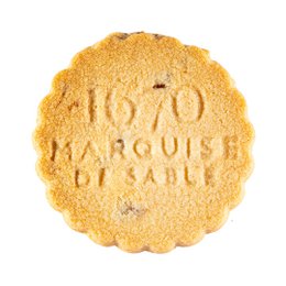 Shortbread biscuits assortment of pure fresh butter plain shortbread, with chocolate chips and salted butter caramel chips - metal box "Dream in the Undergrowth" 300 g