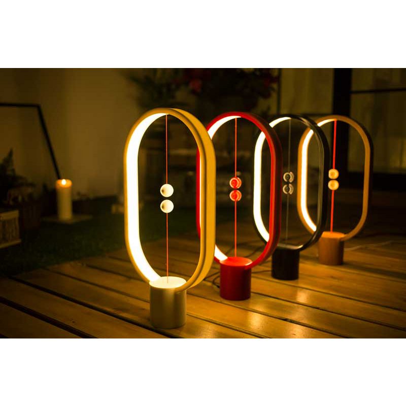 Lampada HENG Balance Ellipse (bianco, rosso, nero)