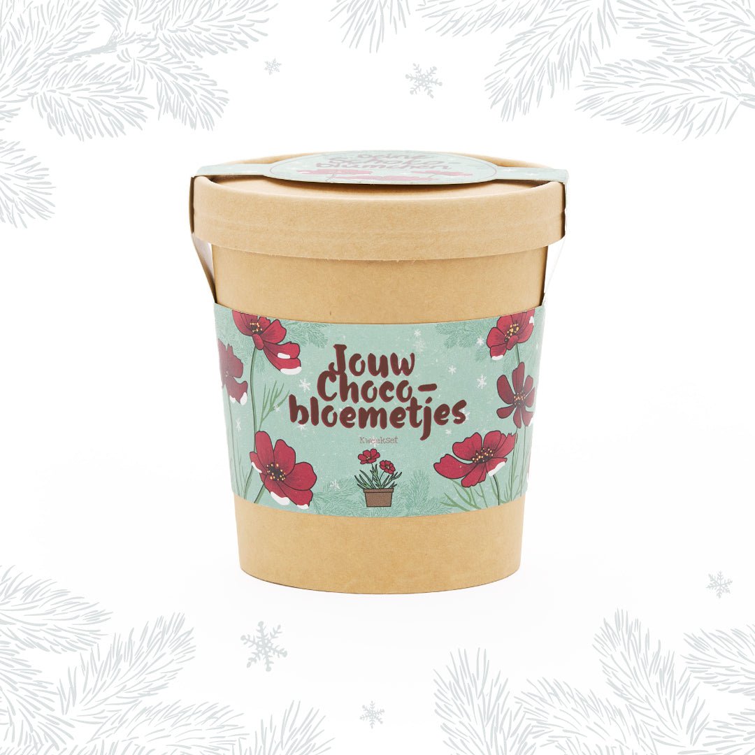 Chocoladebloemen uit de beker (NL)