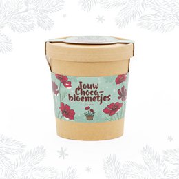 Chocoladebloemen uit de beker (NL)