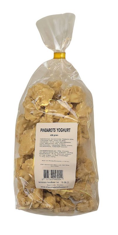 Pindarots Chokolade elsker hvid chokolade - 200 gram