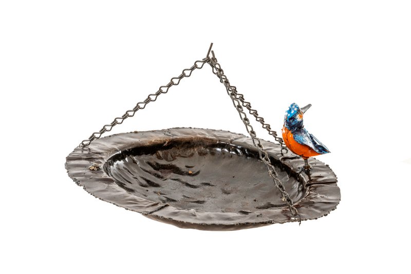 METALEN IJSVOGEL HANGENDE PLAAT FEEDER