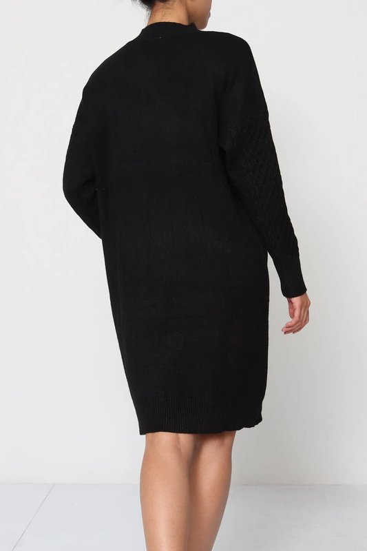 Abito maglione lavorato a maglia 8729