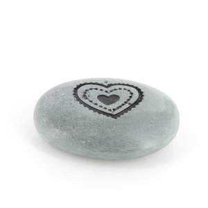 R ucherst Bchenhalter Kiesel Heart, Palewa Stone