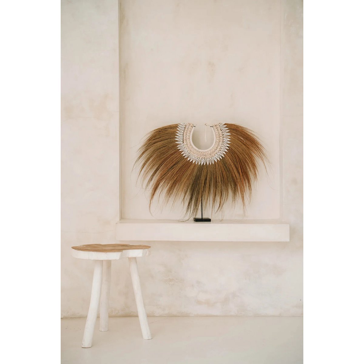 The Organic Side Table - Natural White