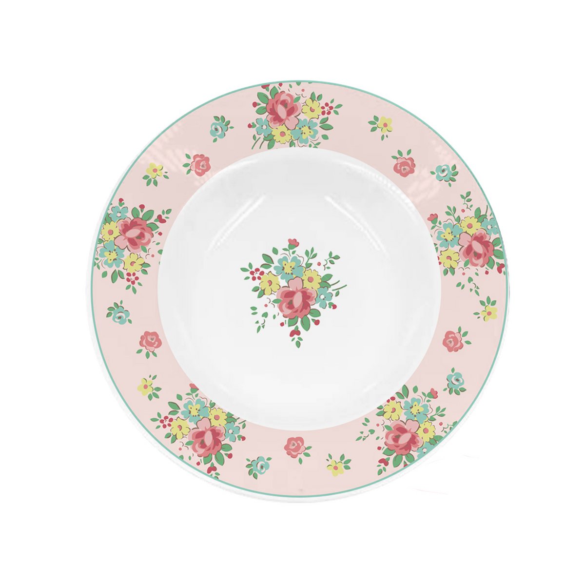 Porcelænssuppetallerken Abby 22 cm Isabelle Rose