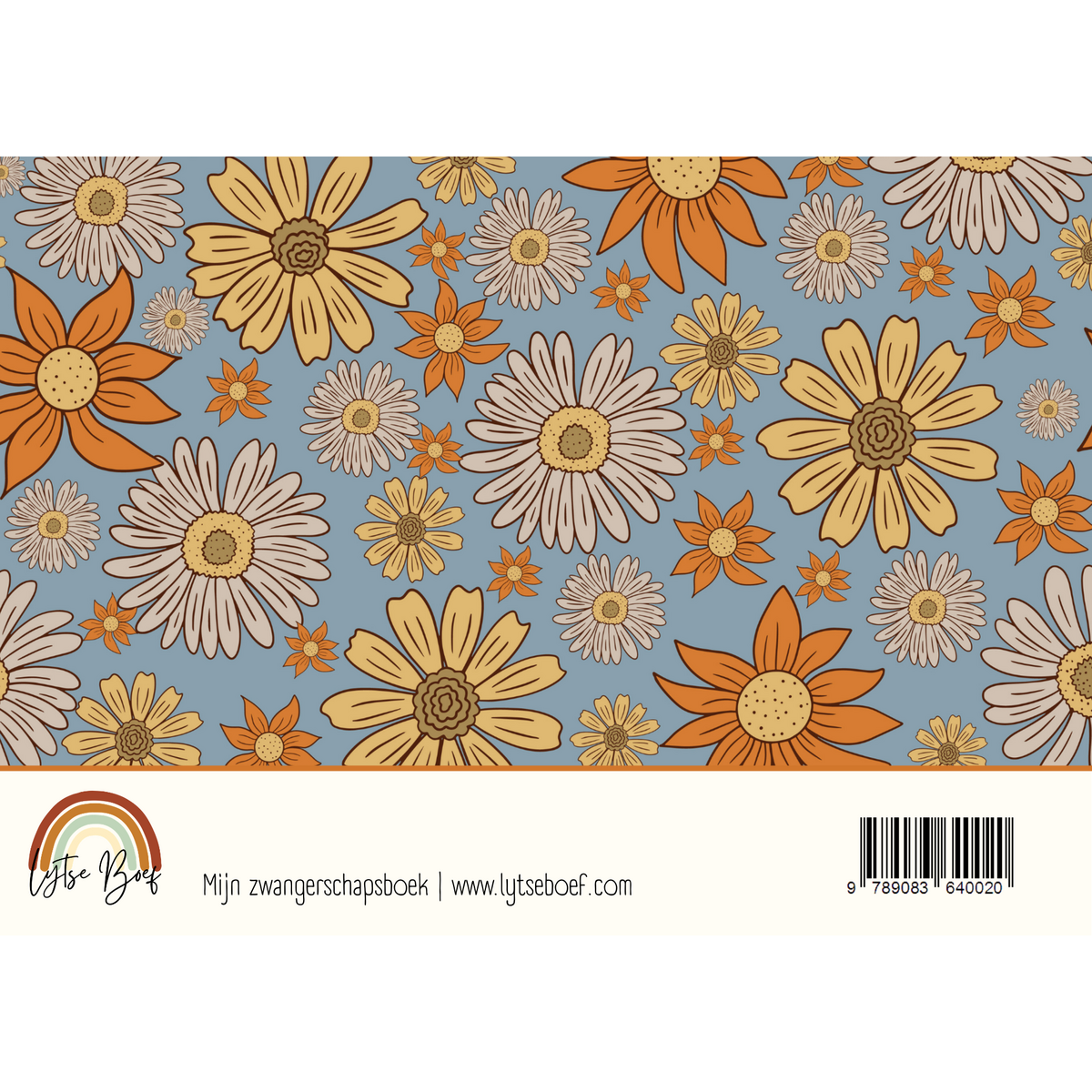 Libro sulla gravidanza - Fiori retrò