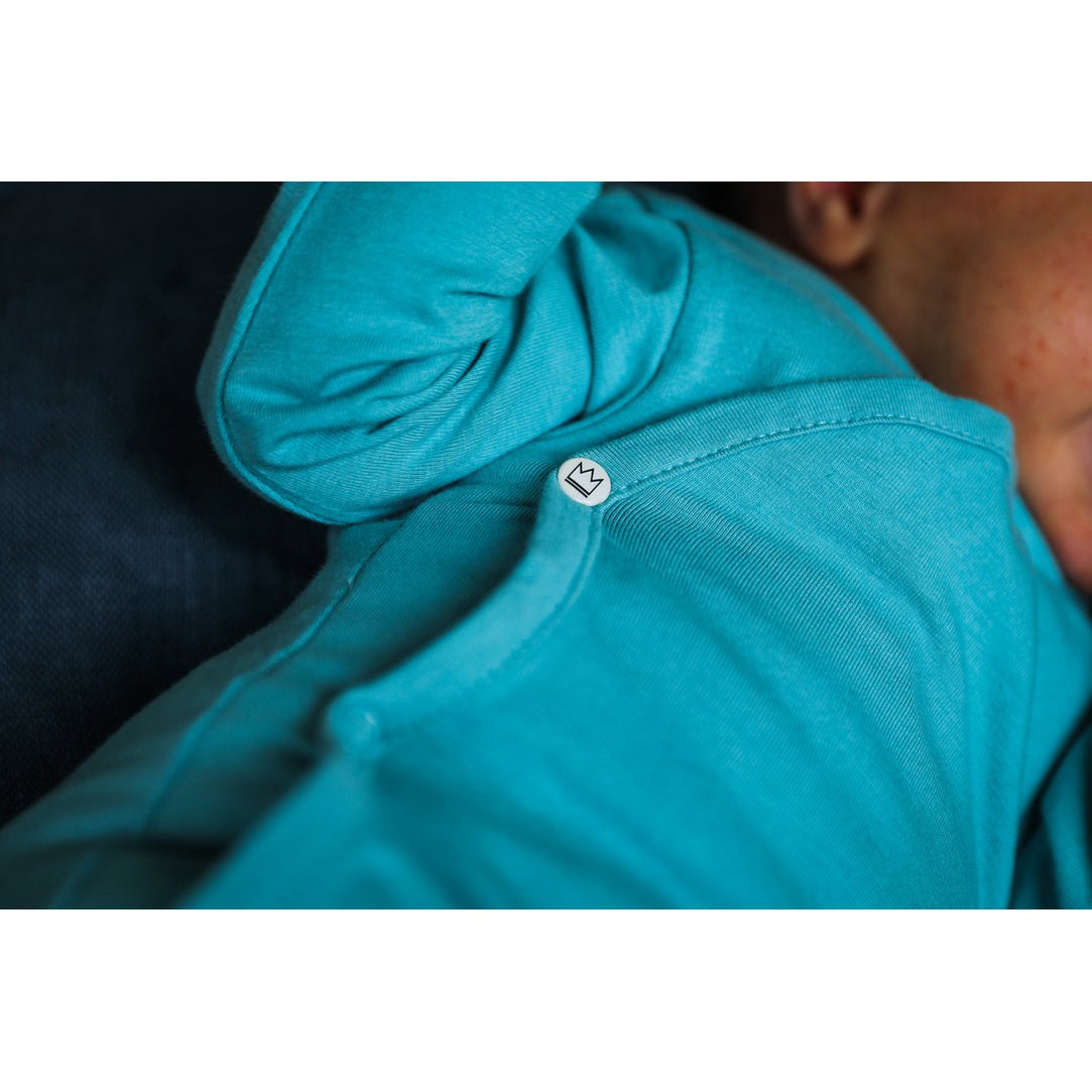 Baby wrap-romper