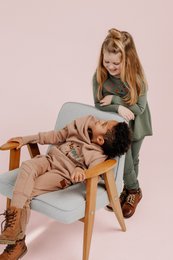 Kids RIB Bukser khaki