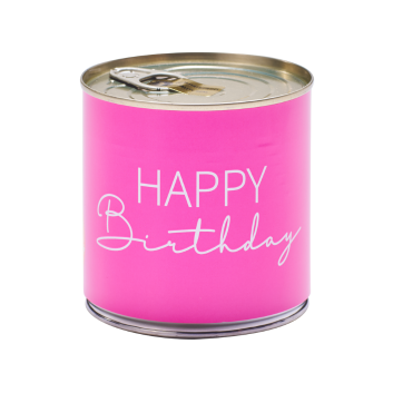 Cancake Happy Birthday, Neon Pink Zitronenkuchen