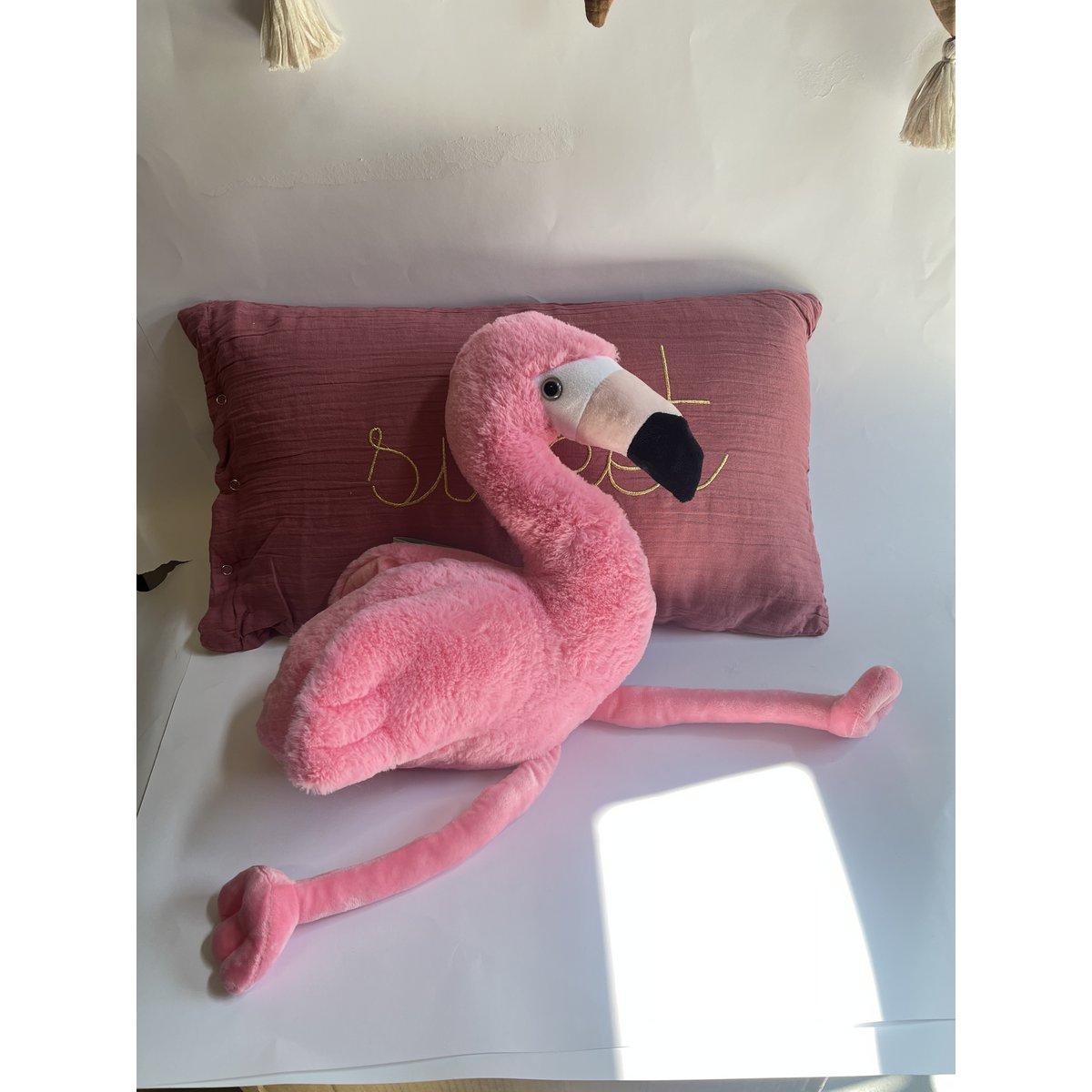 Peluche grande flamenco 59 cm