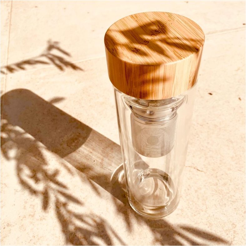 El infusor de vidrio