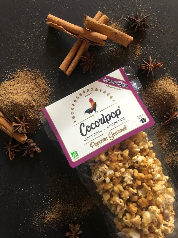 Popcorn Gourmet Caramel Epices