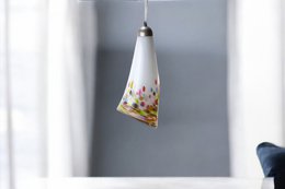 Hængende lampe Murrina Lang | Glas vedhæng | Design hængende lampe