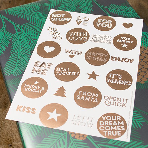 Sticker Vrolijk & Helder