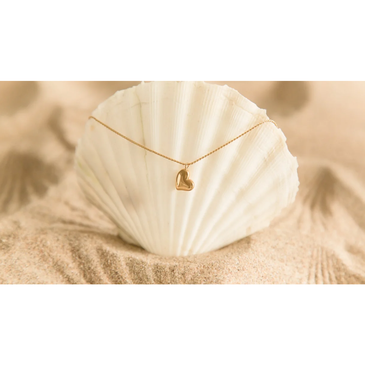 Wyświetl ketting „Heart of Gold” - 12 Stuks