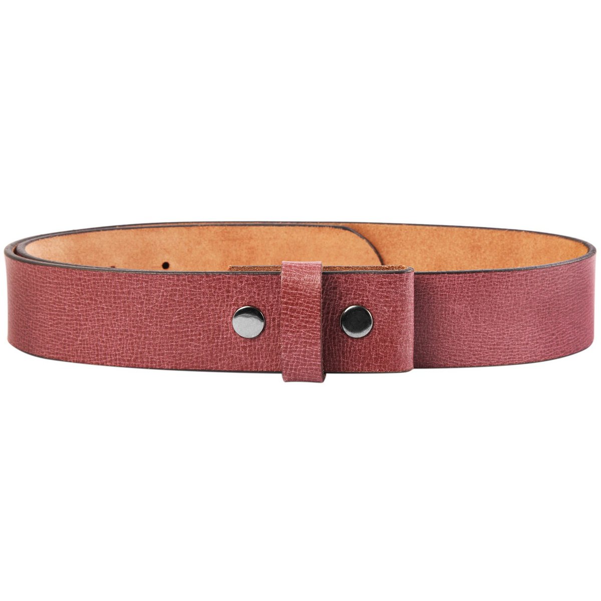 Cintura Leonardo Verrelli in vera pelle, lunghezza 85 cm