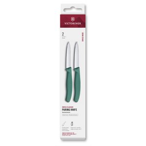 Victorinox Paring knife 2pcs green pointed 8cm