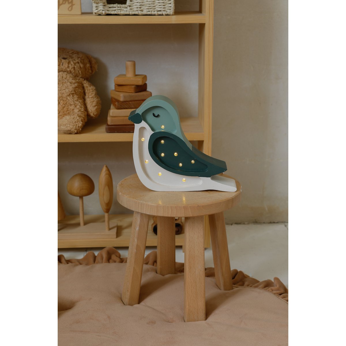 LITTLE LIGHTS FUGL MINI LAMPE