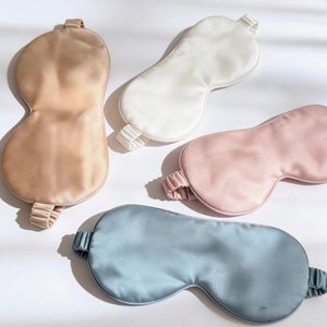 Übergroße 22-Momme-Schlafmaske aus Maulbeerseide