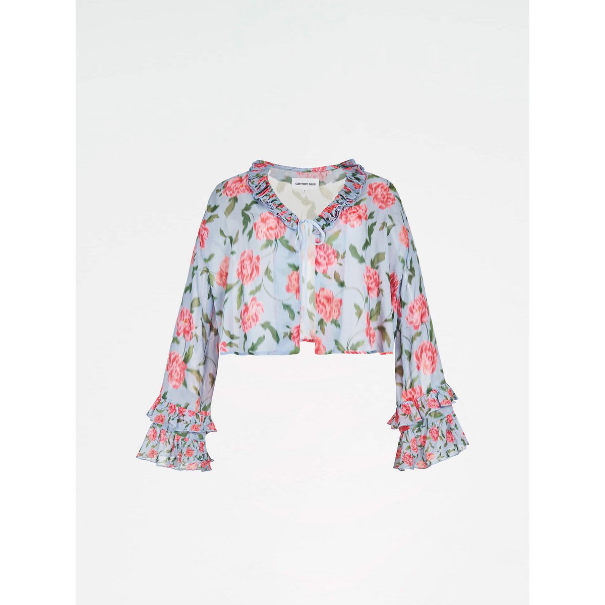 Floralis Floral Print Top