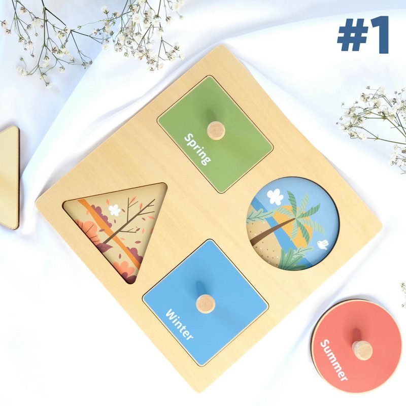 BusyKids Montessori-Set für Kinder von 12 bis 18 Monaten