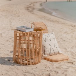Rotan Bijzettafel | Bijzettafel | Banktafel ALAMAYA