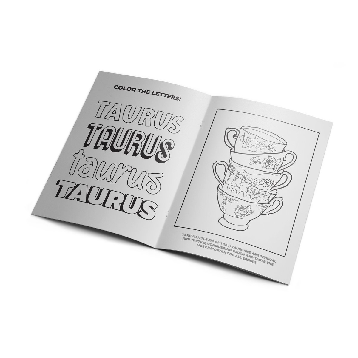 Taurus Coloring Book