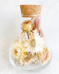Glass bottle, div. color options