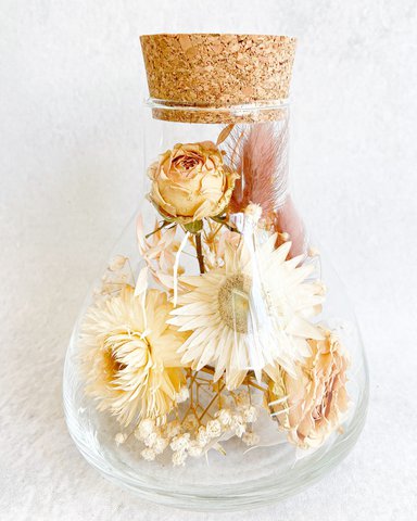 Glass bottle, div. color options