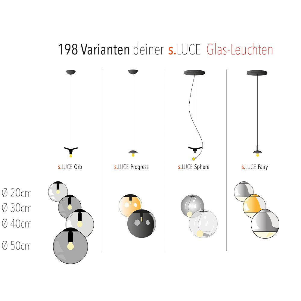 Bol hanglamp glazen bol