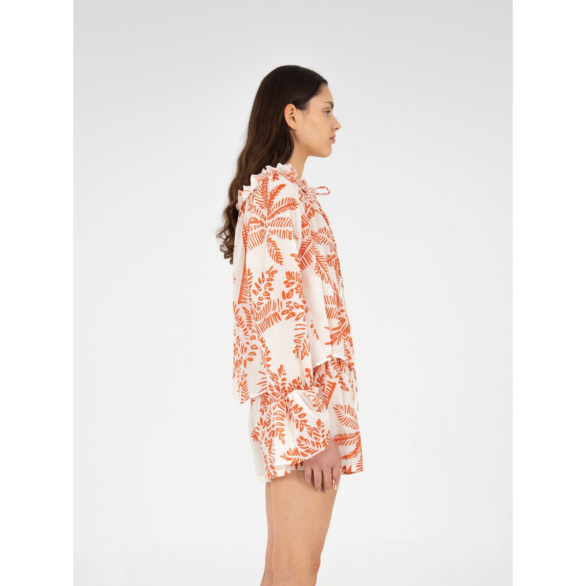 Top met Cyruspalmprint