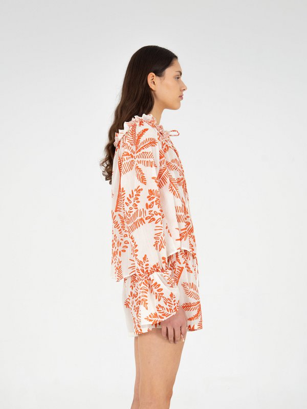 Top met Cyruspalmprint