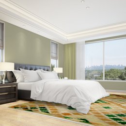 Tapis colorés faits à la main Kilim