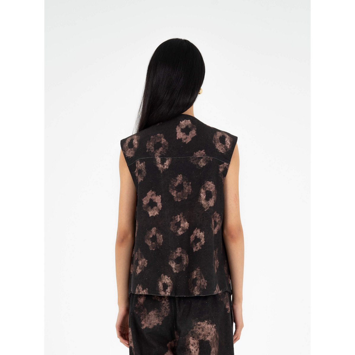 Kamizelka jeansowa Rush Print
