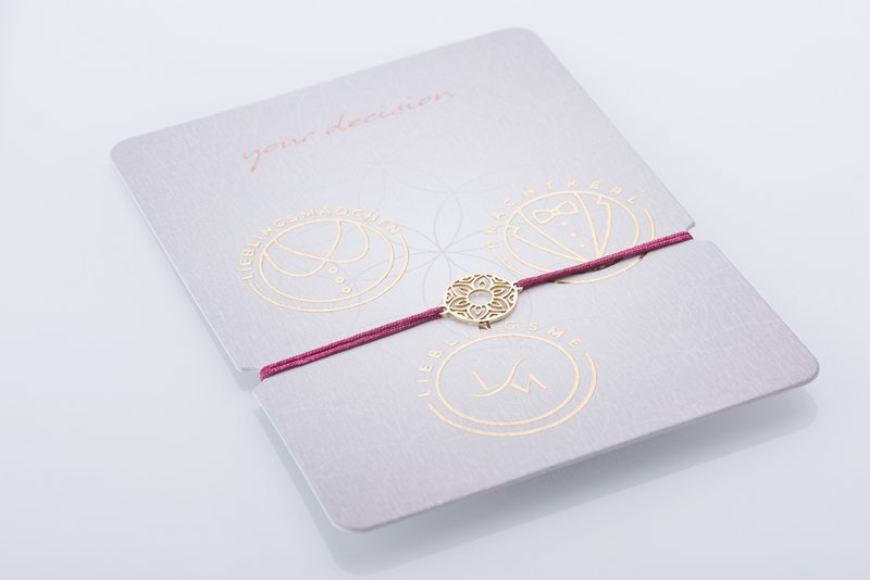 Our mandala bracelet, a symbol of connection and affection