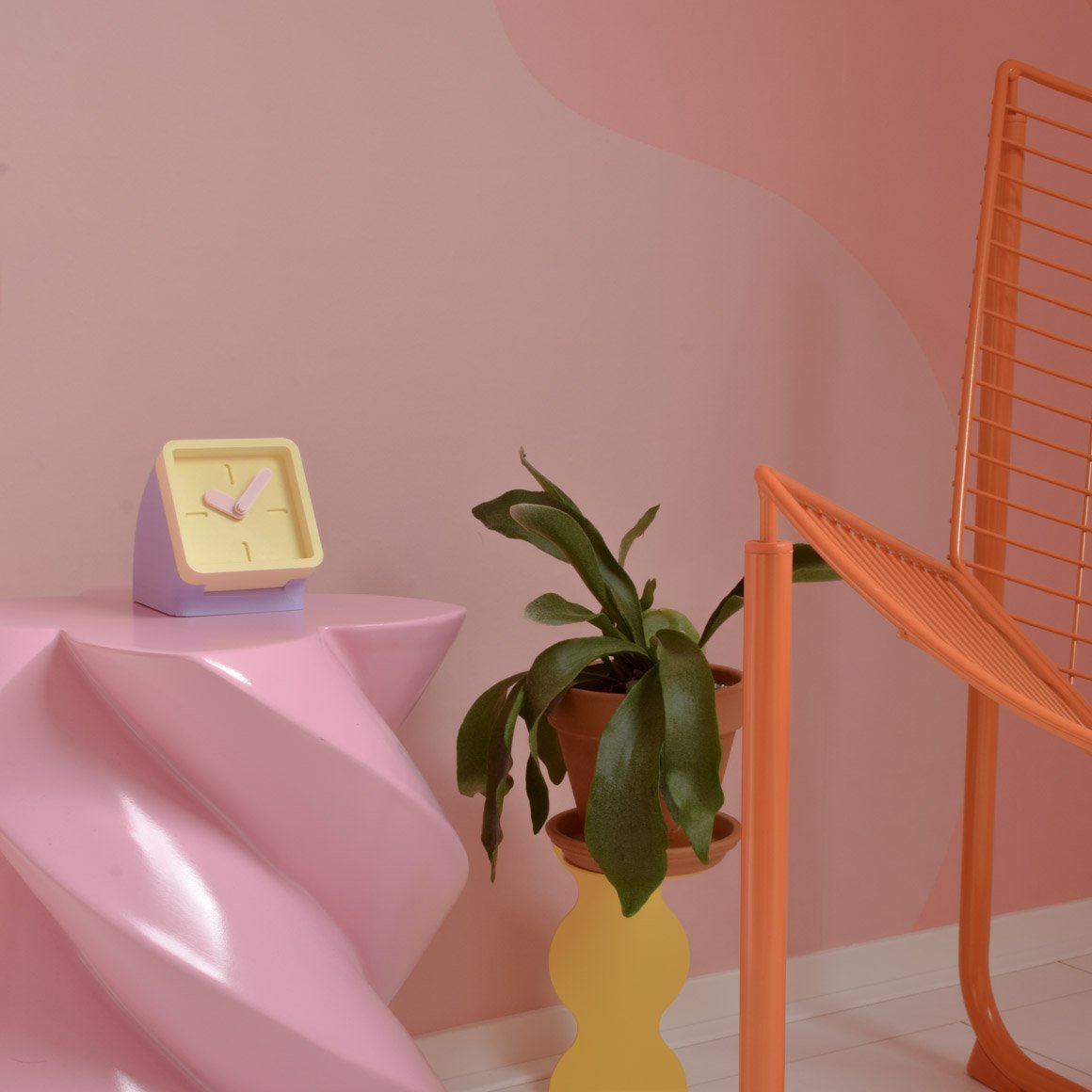 Lila & Alandel Geel desk