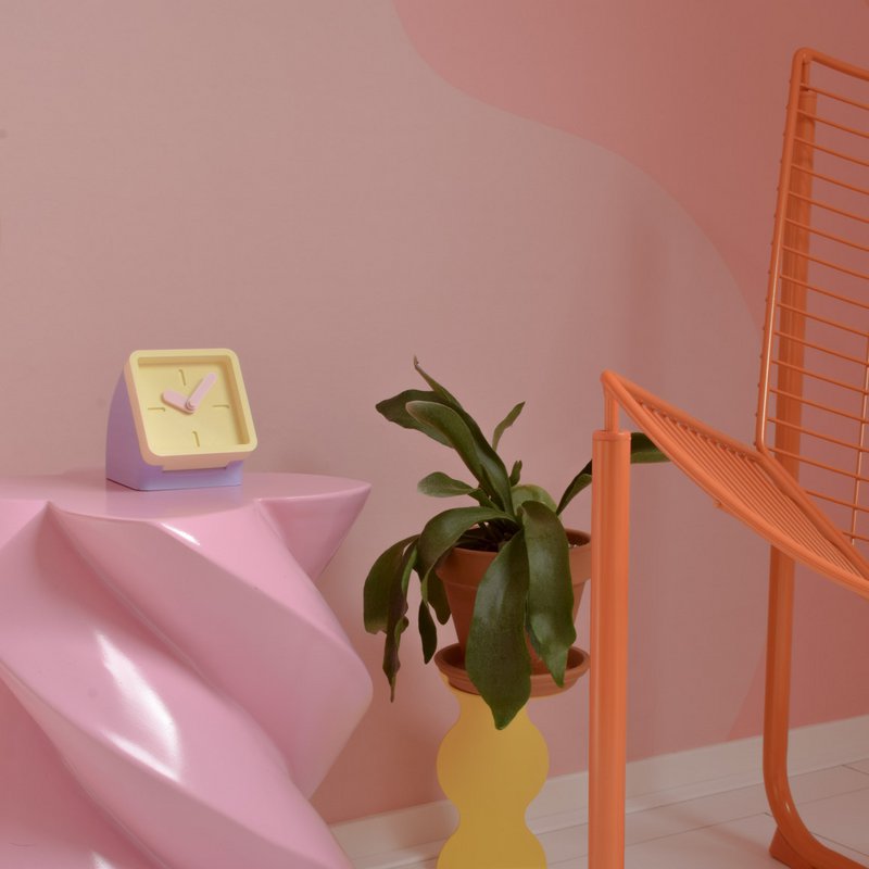 LILA & ALANDEL Geel Desk