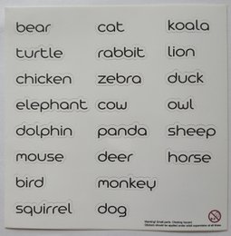 Pegatinas de idioma