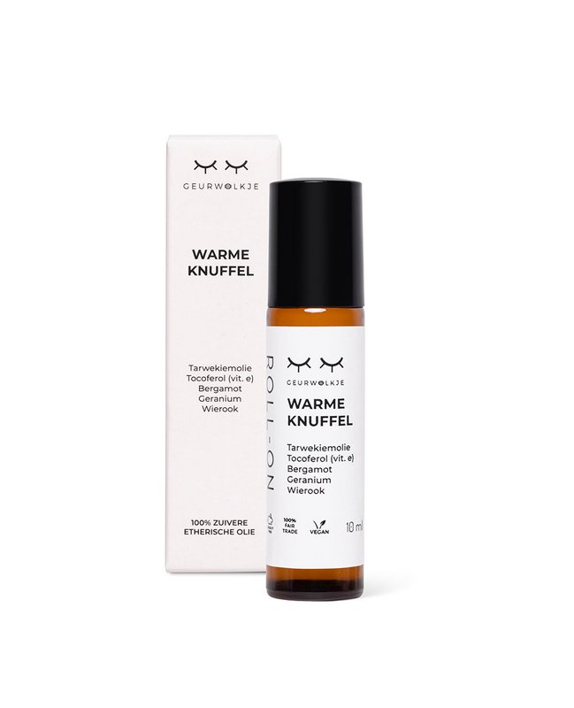 Warme Knuffel - natuurlijke parfum roller met etherische olie (10ml) (adviesprijs €9,95)