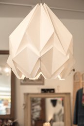 Origami Plain Color Papier Anhänger - Größe XL