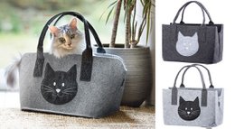 Felt bag cat VE 4 so