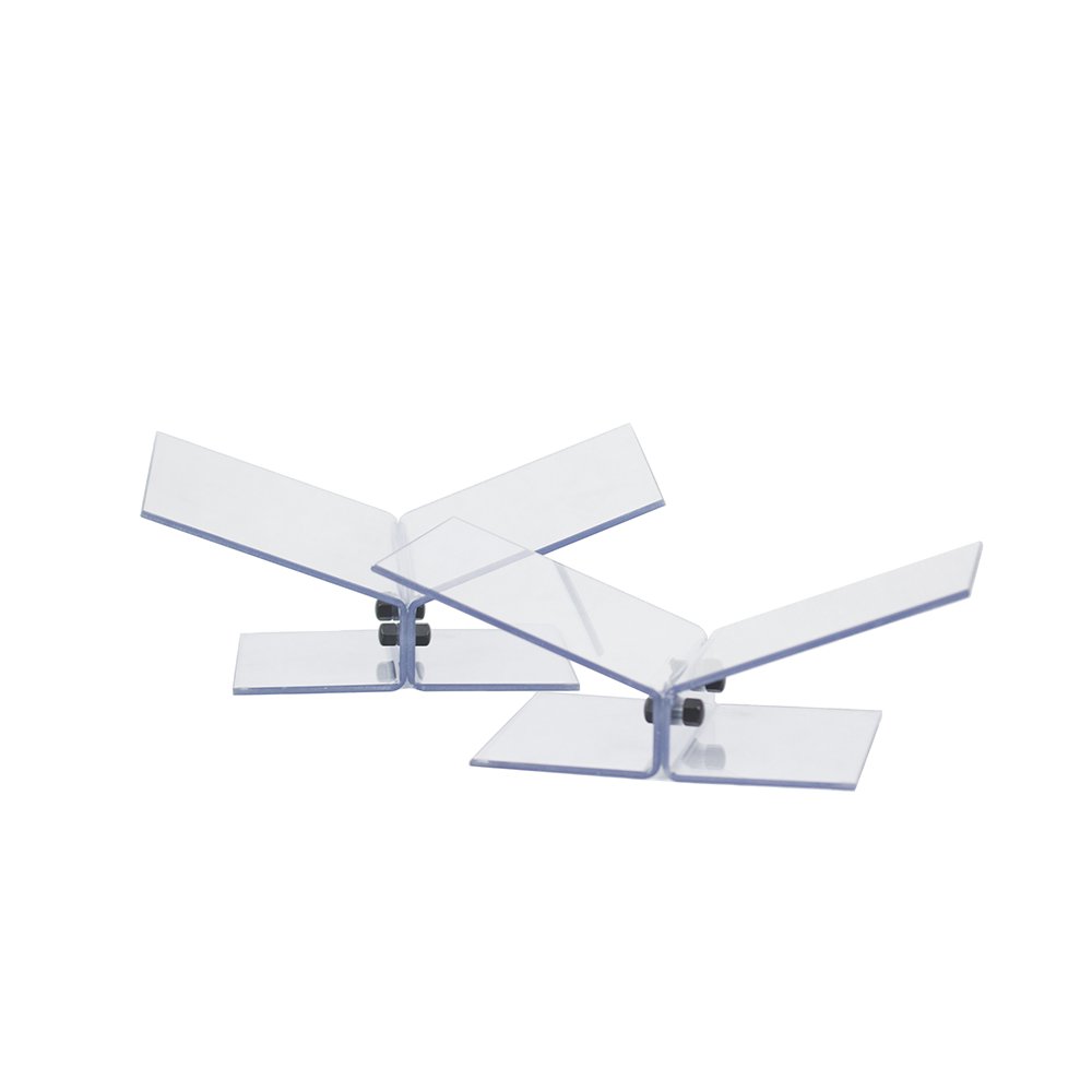 Y-Bookstand - schuin laag - Polycarbonaat