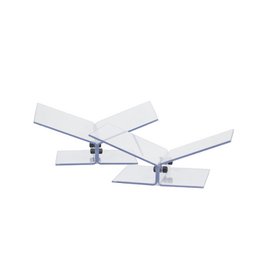 Y-Bookstand - slanted low - Polycarbonate