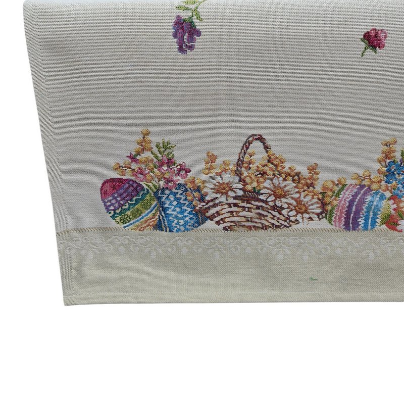 Easter Runner farvede æg i Gobelin