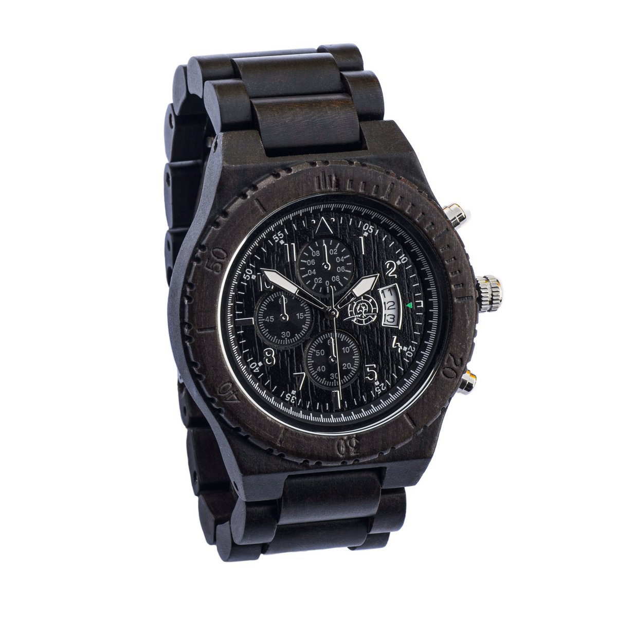 Greenwatch | Timer | Holzuhr Unisex | Ebenholz