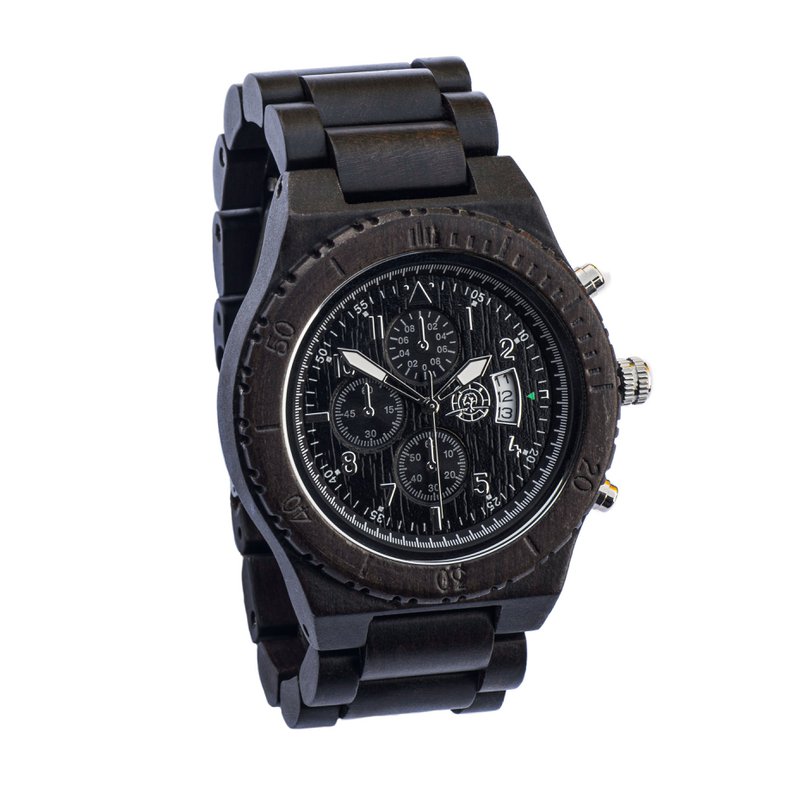Greenwatch | Timer | Træur Unisex | Ibenholt